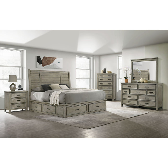 Sullivan - Dresser & Mirror Set - Drift Grey