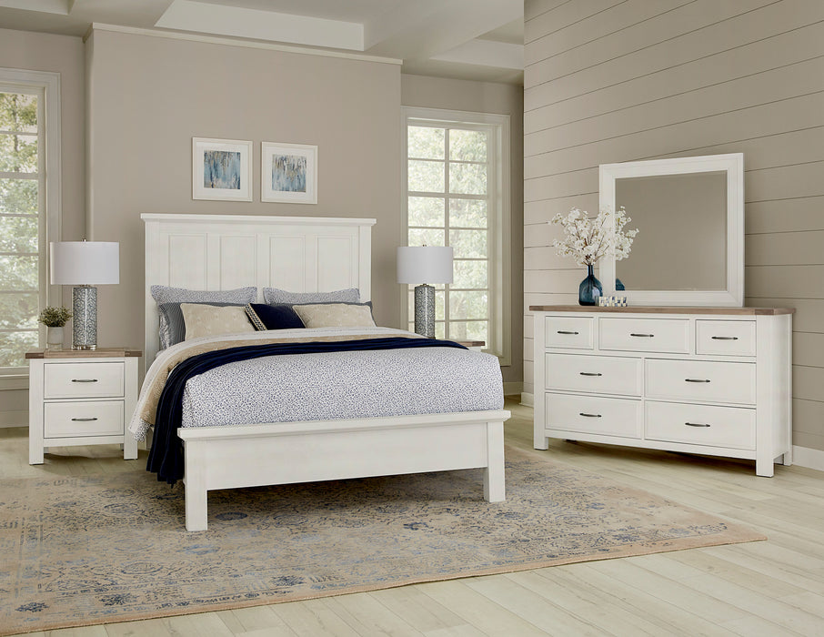 Maple Road - Mansion Bed With Low Profile Footboard