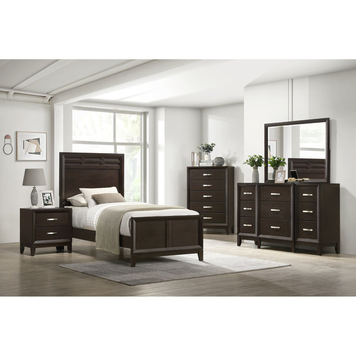 Beaumont - 2-Drawer Nightstand - Merlot