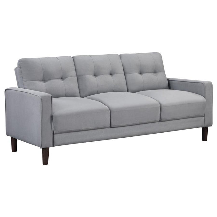 Bowen - Upholstered Track Arms Tufted Sofa Set