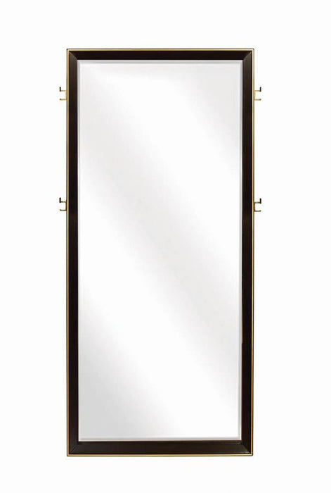 Durango - Floor Dresser Mirror - Smoked Peppercorn