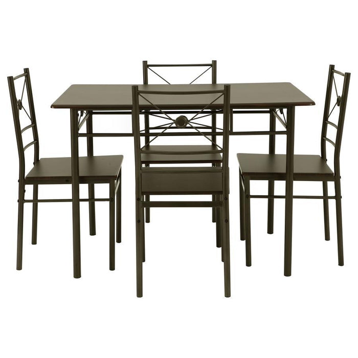 Anna - 5-Piece Rectangular Dining Set