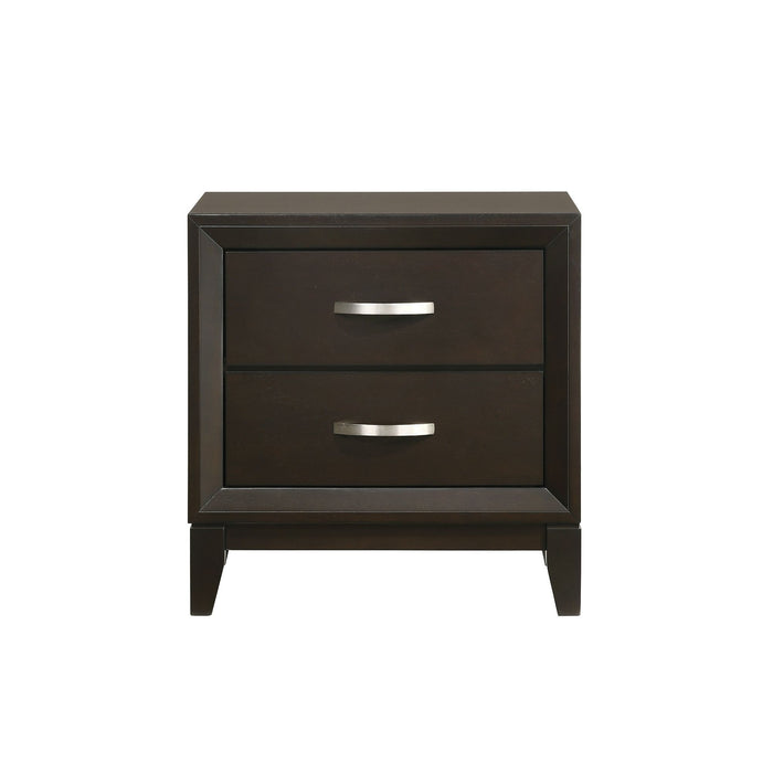 Beaumont - 2-Drawer Nightstand - Merlot