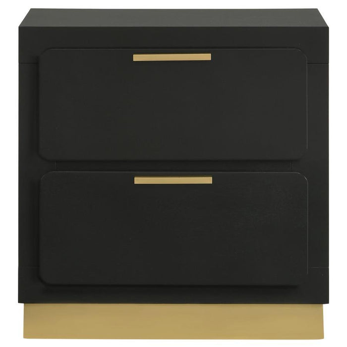 Caraway - 2-Drawer Nightstand Bedside Table