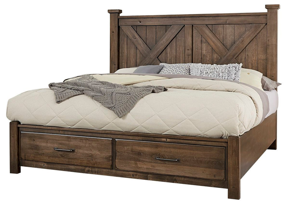 Cool Rustic - X Bed