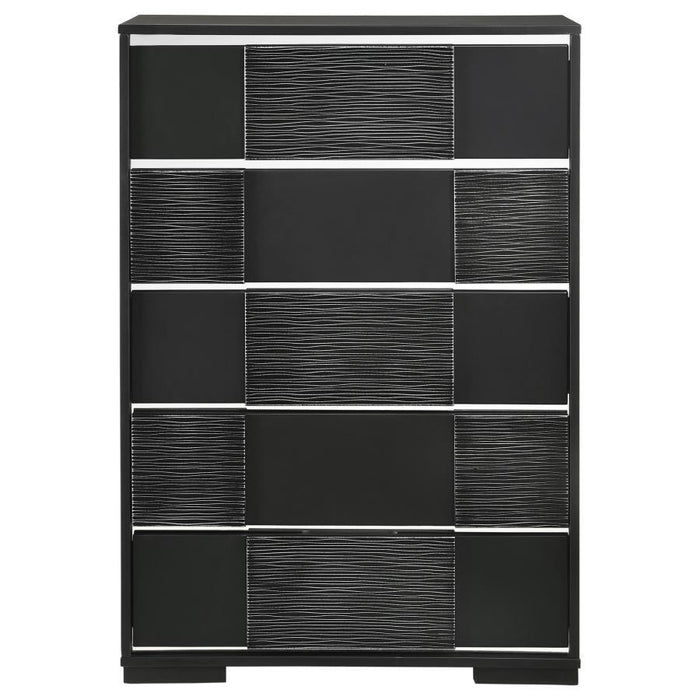 Blacktoft - 5-Drawer Chest - Black