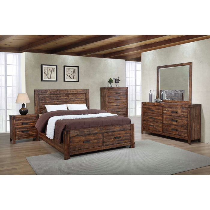 Warner - Nightstand - Chestnut