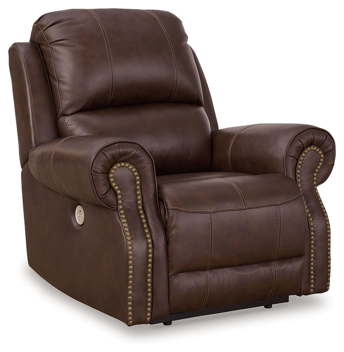 Freyeburg - Walnut - Zero Wall Power Recliner