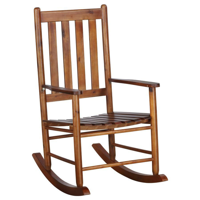 Annie - Slat Back Wooden Rocking Chair