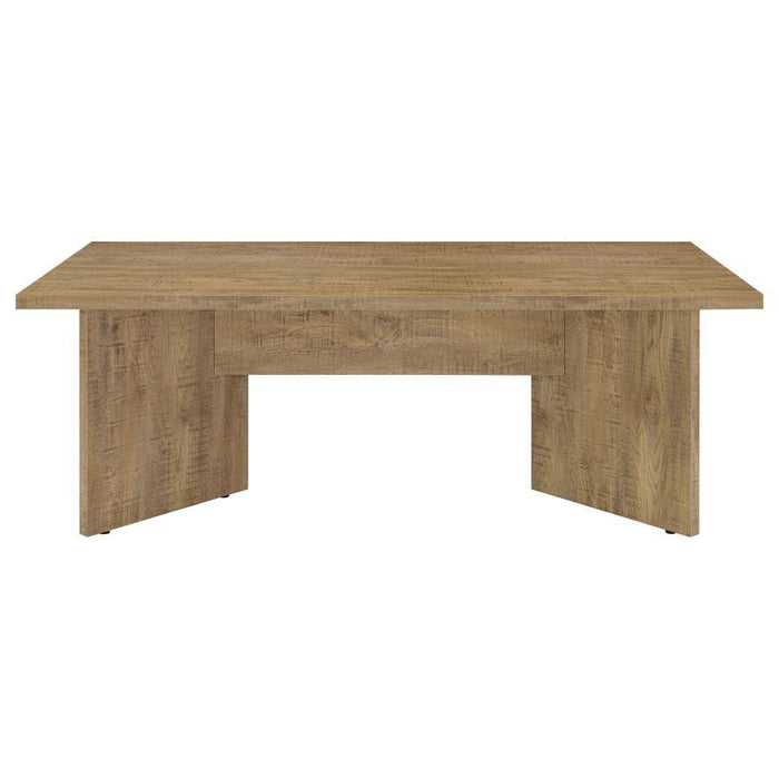 Jamestown - Rectangular Engineered Wood Dining Table With Decorative Laminate - Mango Brown