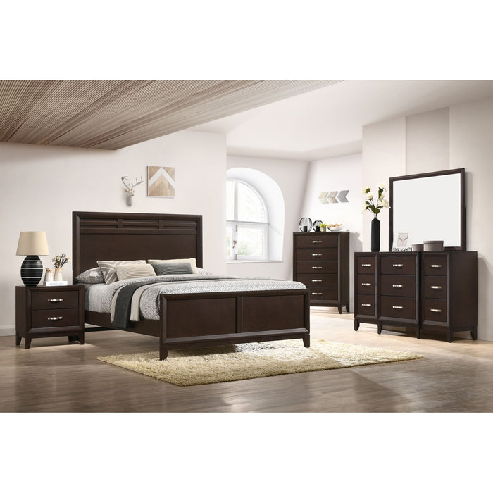 Beaumont - 2-Drawer Nightstand - Merlot