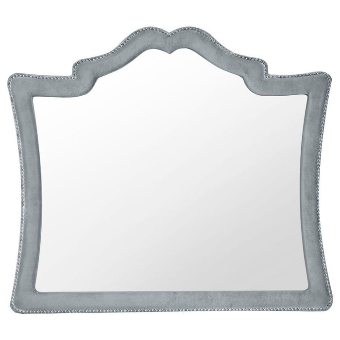 Antonella - Dresser Mirror With Nailhead Trim