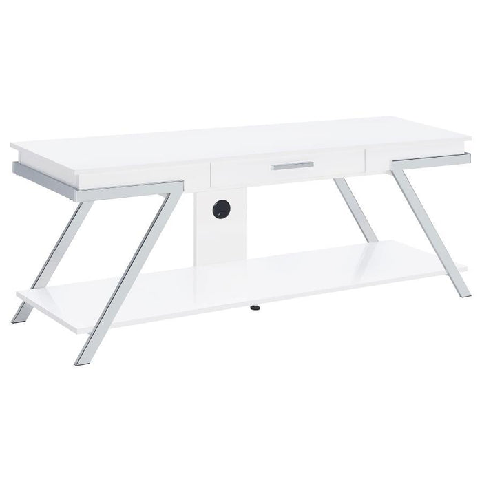 Marcia - 60" TV Stand - White High Gloss