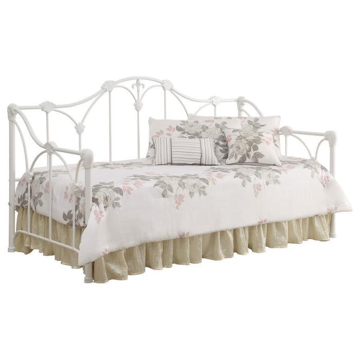 Halladay - Metal Twin Daybed - White