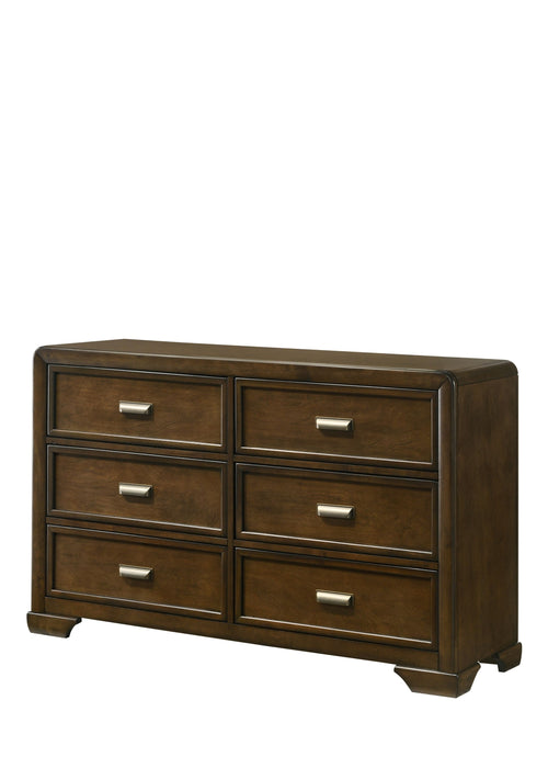 Coffield - Dresser & Mirror - Brown