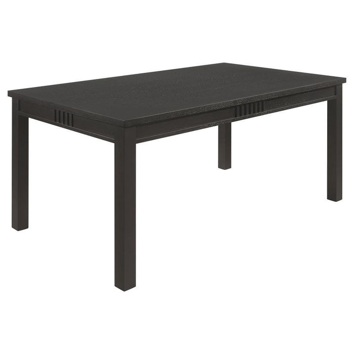 Marbrisa - Rectangular Dining Table - Matte Black