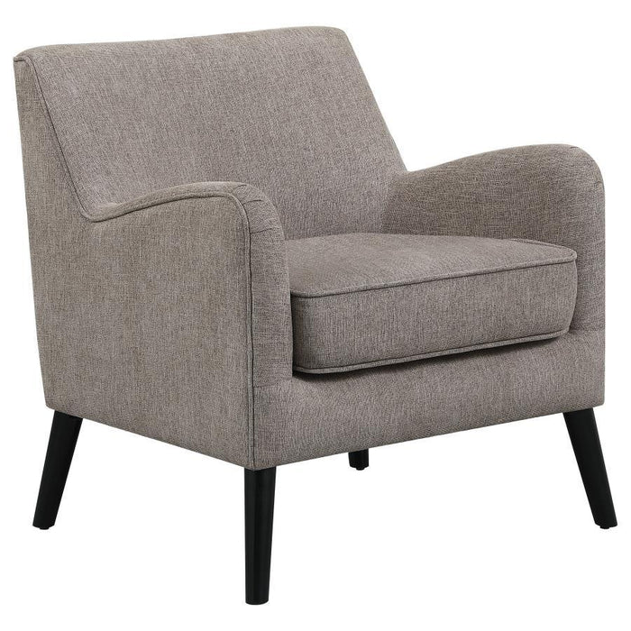 Charlie - Upholstered Accent Chair With Reversible Seat Cushion