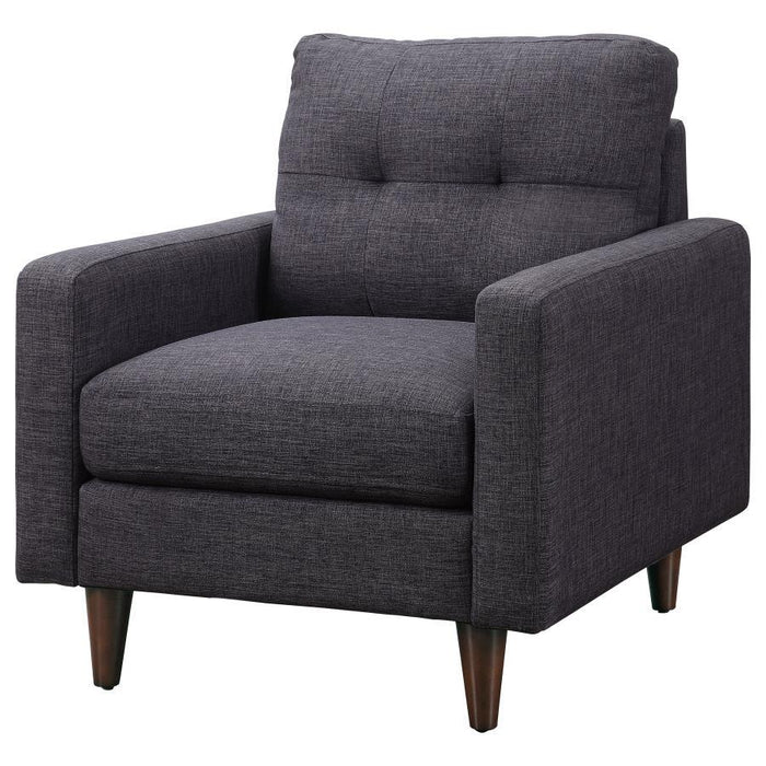 Watsonville - Tufted Back Chair - Gray